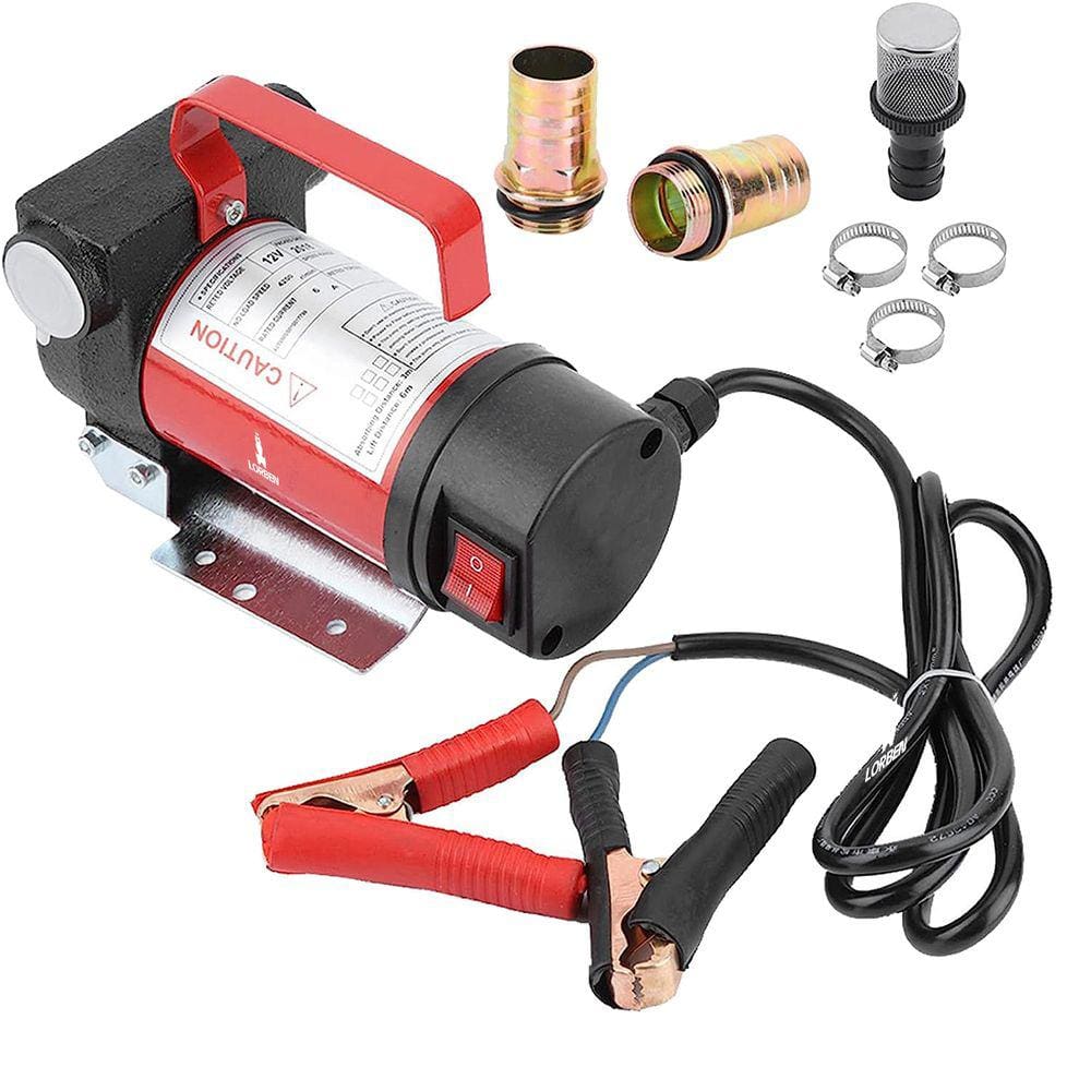 Bomba Elétrica para Transferência de Óleo Diesel Lorben 12V 200W 4200 rpm GT6201