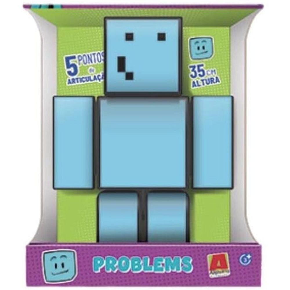 Boneco Streamers Problems 35CM Minecraft ALGAZARRA