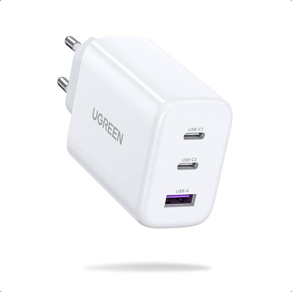 Carregador Ugreen 65W Gan 3 Em 1 Portátil