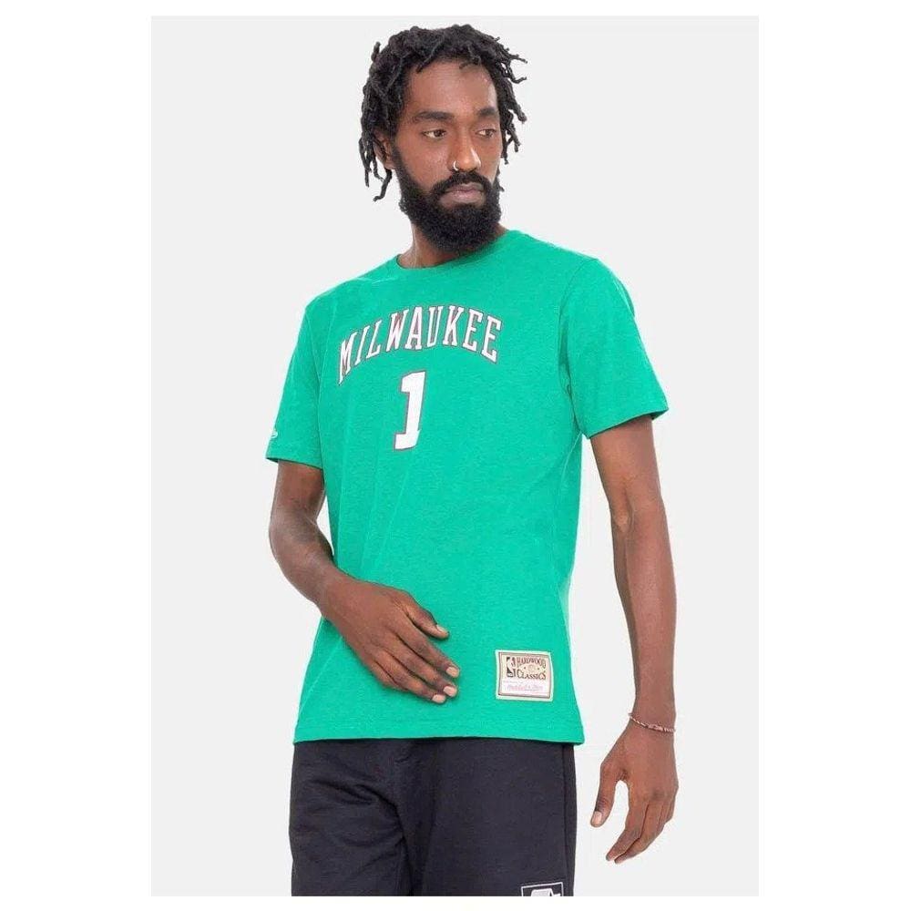 Camiseta Mitchell & Ness NBA Milwaukee Bucks Oscar Robertson 1