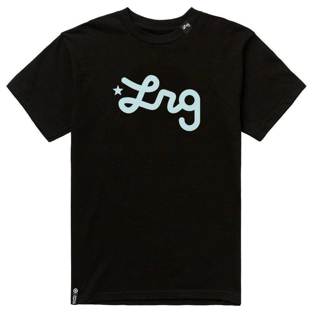 Camiseta Skate LRG Western Script Tee Masculino - Preto/Azul