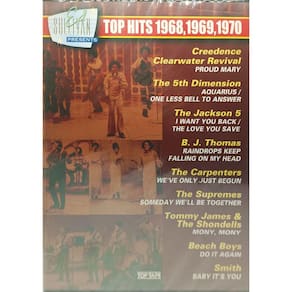 Dvd Ed Sullivan Presents -Top hits 1968 1969 1970 / Varios