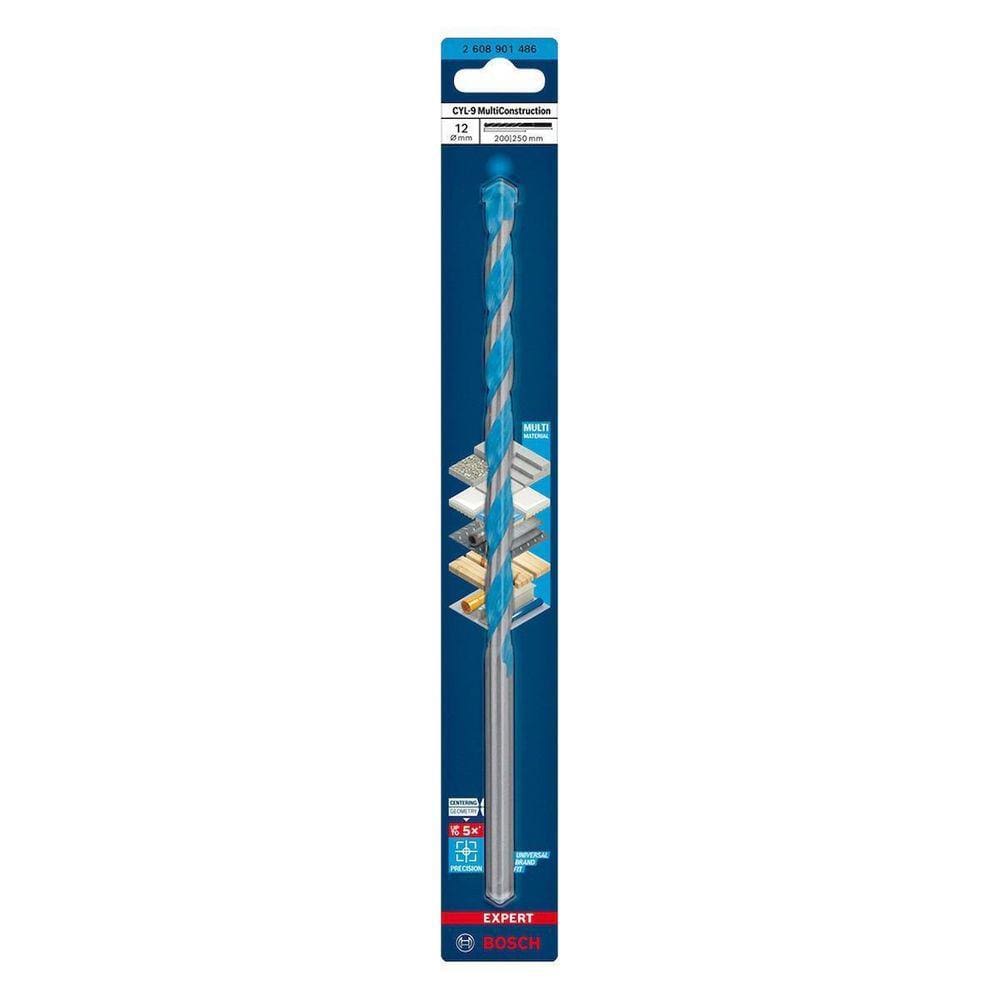 Broca Multimaterial Cyl-9 Expert 12 X 200 X 250Mm Bosch