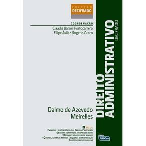 Direito Administrativo Decifrado - (Alfacon)