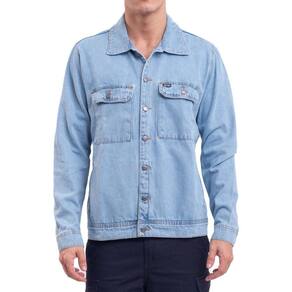 Jaqueta Billabong Barlow Jeans WT23 Masculina Azul Claro