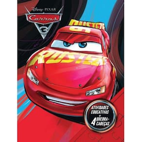 Kit Atividades E 4 Quebra Cabecas Carros 3