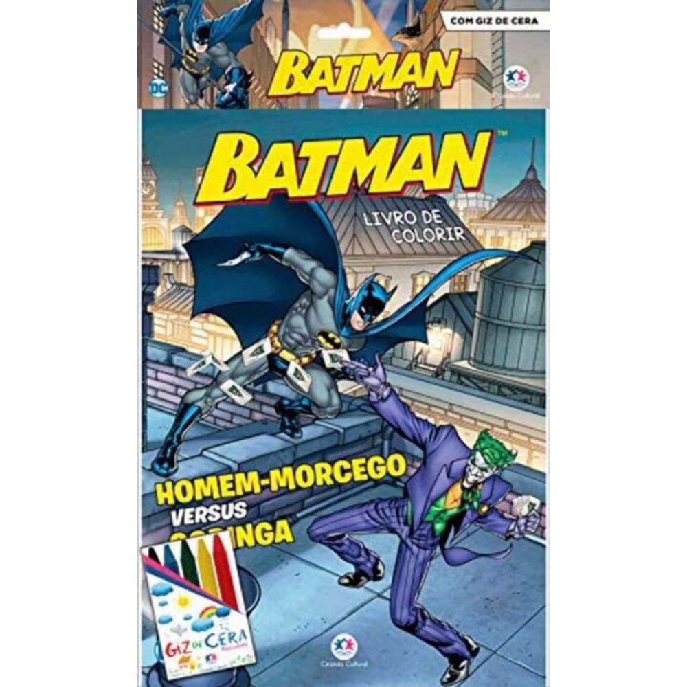 Batman - Com Giz De Cera
