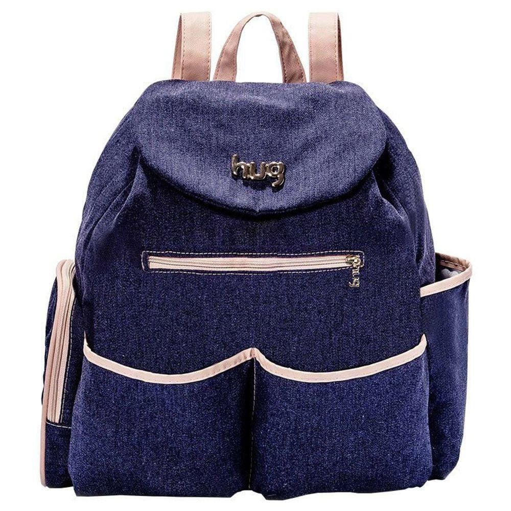 Mochila Maternidade Jujuba Hug Cor Jeans