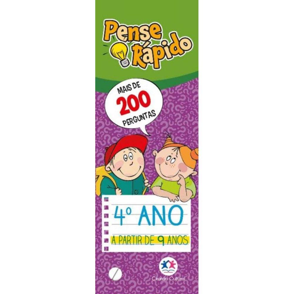 Pense Rápido - 4º Ano