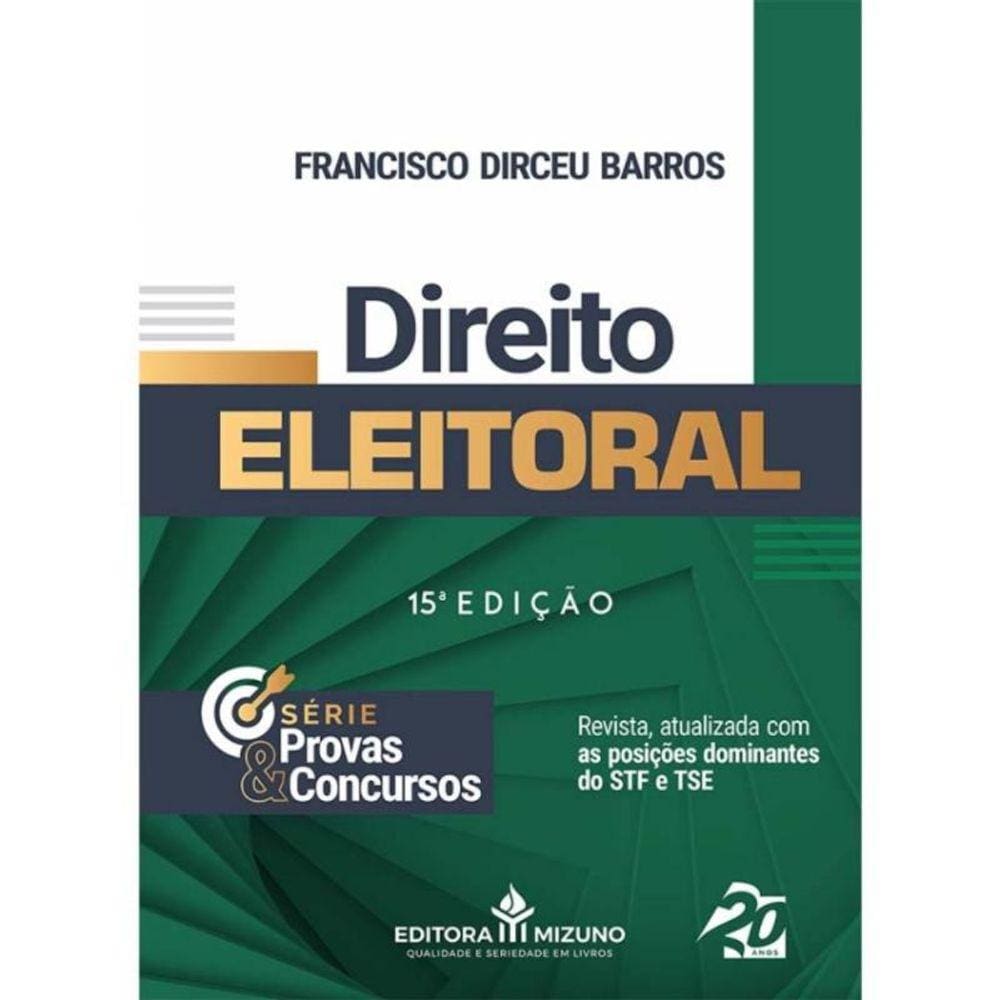 Direito Eleitoral 15ª Edição