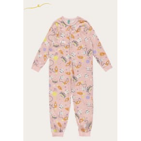 Macacão Pijama Infantil  Malwee Kids Menino e Menina Inverno