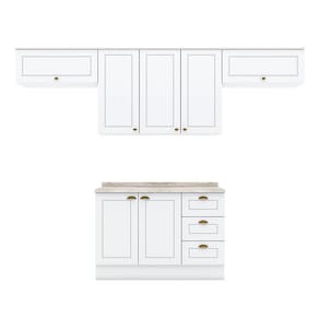 Cozinha Modulada Nova York 5 Peças Branco HP - Henn