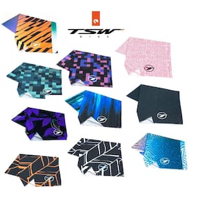 Bandana Esportiva Proteção UV50 Estampa Sublimada Ciclismo Sem Costura Tsw