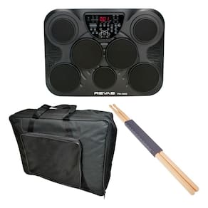 Kit Bateria Eletrônica Roland Revas PB-350 + Capa + Baquetas