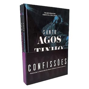 Box Confissões De Santo Agostinho Dois Volumes