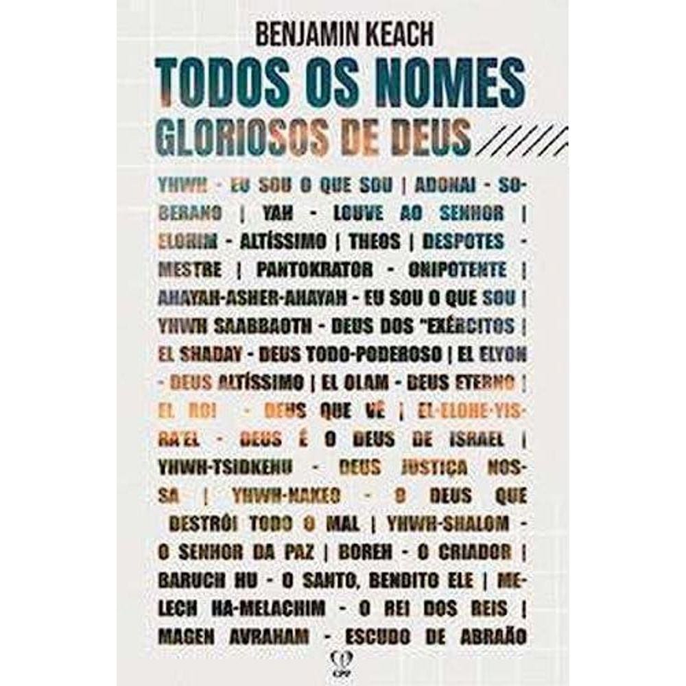 Todos Os Nomes Gloriosos De Deus
