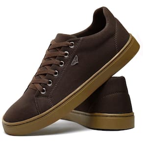 Sapatênis Casual Masculino  Sb Cano Baixo Marrom