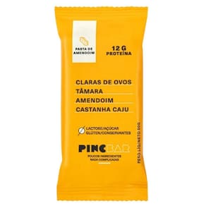 Barra De Proteína Pasta De Amendoim Sem Açúcar Pincbar 50G