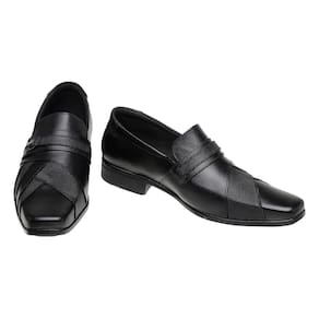 Sapato Social Masculino Couro Elástico Conforto Elegante
