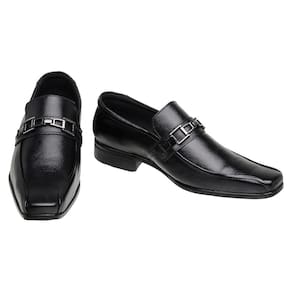 Sapato Social Masculino Elástico Couro Conforto Leve