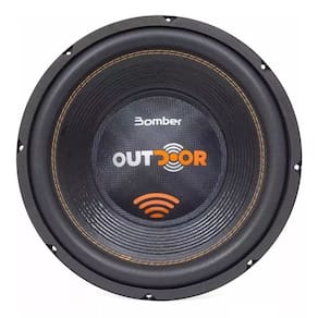 Alto Falante Subwoofer Bomber Outdoor 12 Pol 500W Rms 4 Ohms