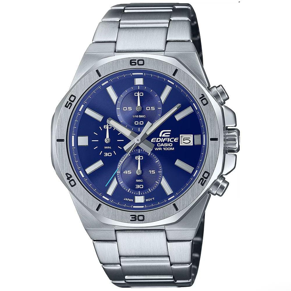 Relógio CASIO EDIFICE cronógrafo masculino EFV-640D-2AVUDF