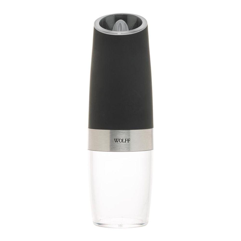 Moedor Automático Temperos Pimenta Em Aço Inox 20Cm Wolff