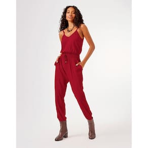 Macacão Zinzane Feminino Jogging - Rosa