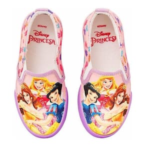 Tênis Infantil Feminino Princesas Iate Disney Nº31 Cor Rosa - Sugar Shoes