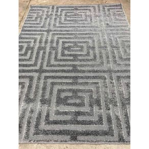 Tapete Realce Eden 3D Alto Relevo 200X300 2X3 M Grafite