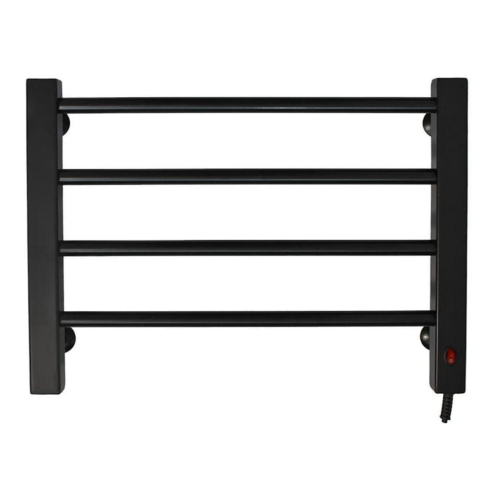 Toalheiro Térmico Bivolt Pequeno Preto Lado Direito Aiello