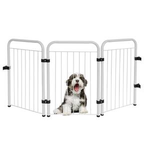 Cercado Pet Dobrável Portátil De Segurança Utility Branco