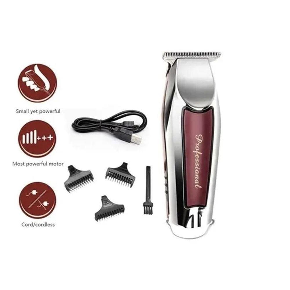 Máquina De Acabamento Barba E Cabelo Bivolt Hairstar Km-202