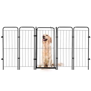 Cercado Cachorro Caes Grande Portao + 4 Modulos 200X98Cm