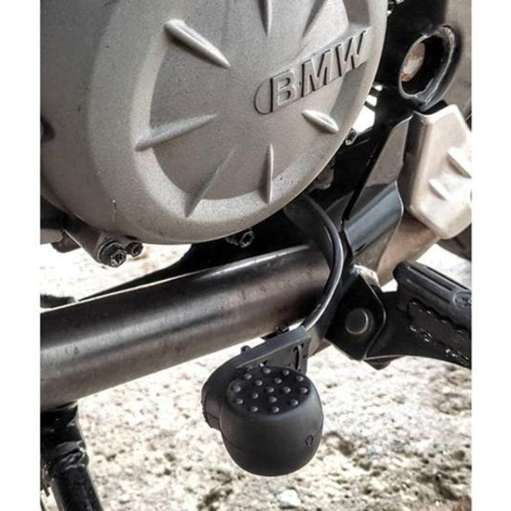 Proteção P/Tênis Calçado Pedal Marcha Moto Universal Motoboy