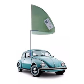Par Vidro Quebra Vento Verde Fusca