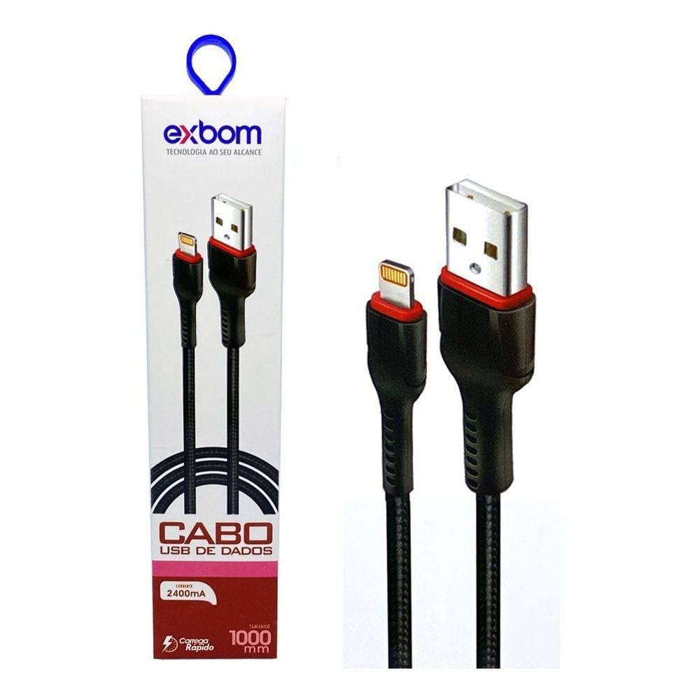 Cabo Rápido Carregador Dados Turbo Ios - Micro Usb - Type C