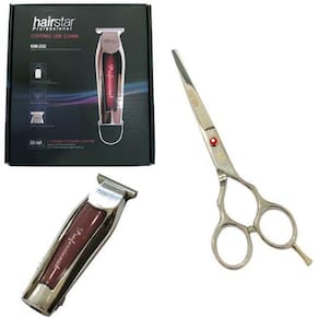 Máquina De Acabamento Km202 Tesoura Fio Laser 6.0 Inox