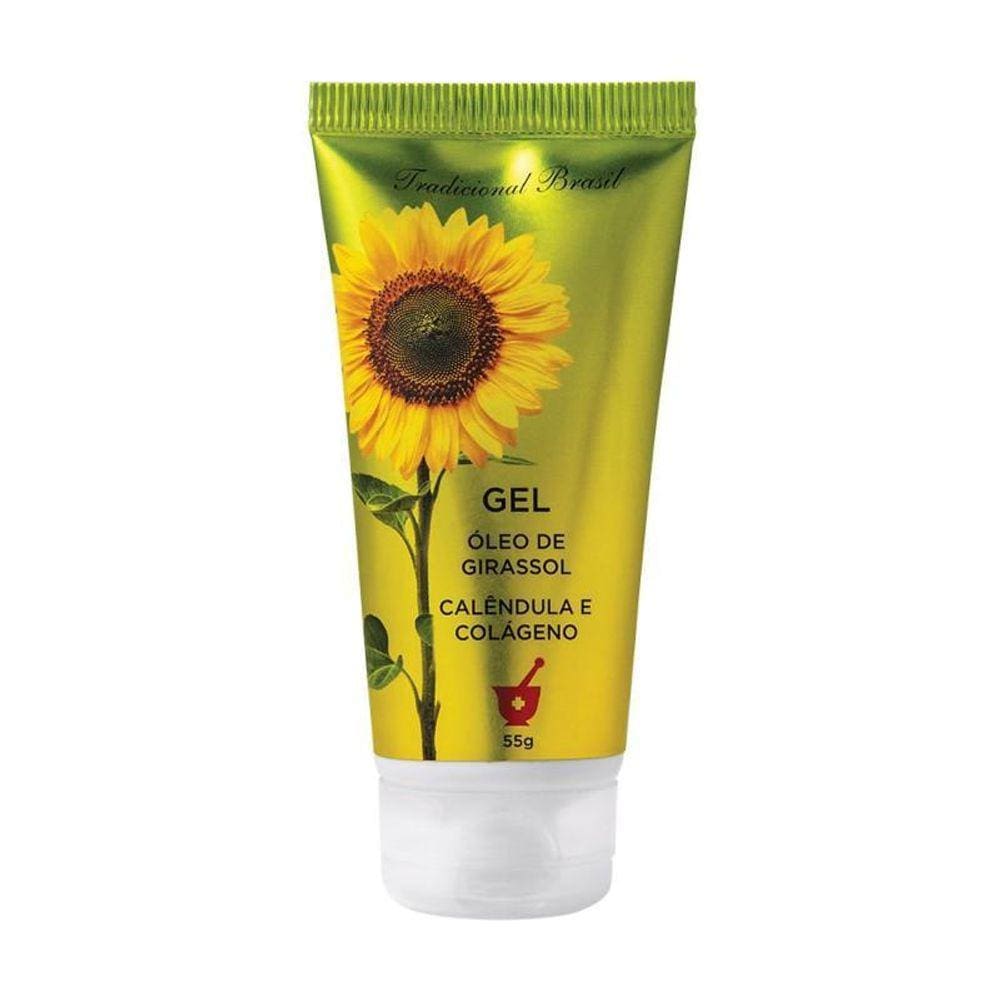 Gel Óleo De Girassol Calêndula E Colágeno Cicatrizante