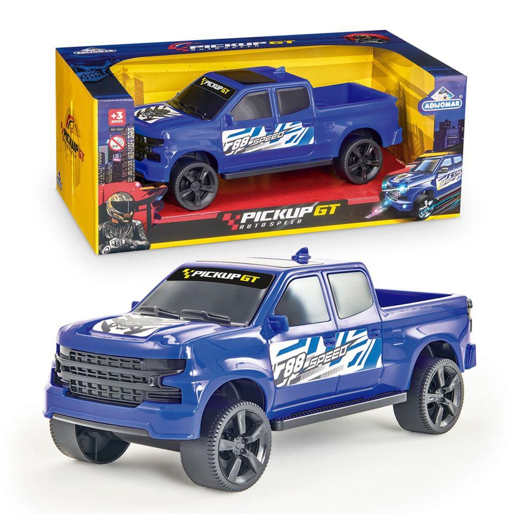 Pickup GT Caminhonete Carrinho de Brinquedo Menino