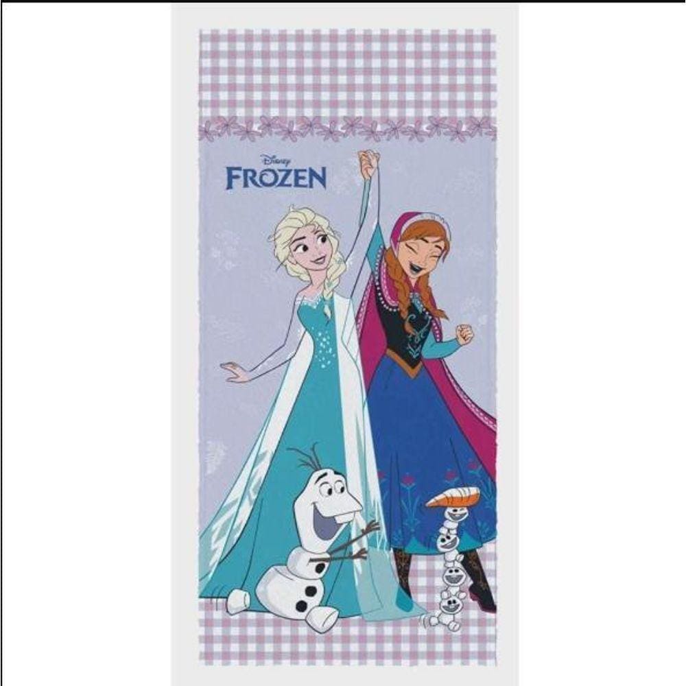 Toalha De Banho Infantil Frozen Lepper 60Cmx120Cm