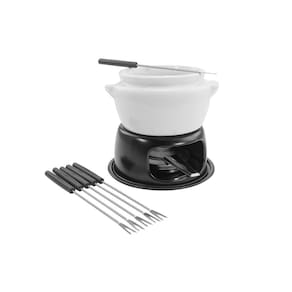 Conjunto para Fondue Provence Cerâmica Queijo Chocolate 11pç