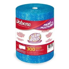 Slim Rolo 40X28Cm  300 Panos  Azul 35G Vabene