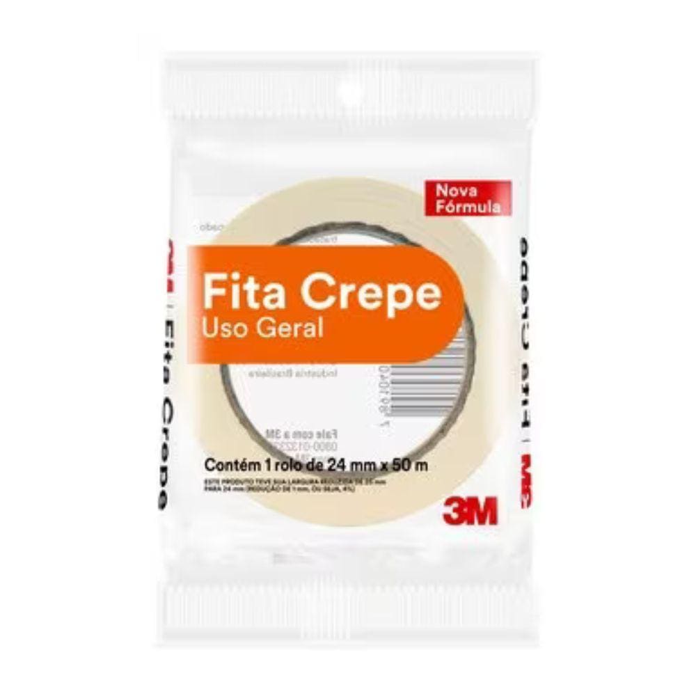 Fita Crepe 3M USO Geral 18X50MT