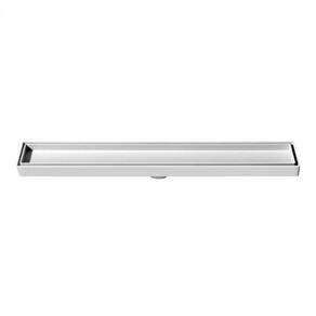Ralo Seca Piso Invisível 5X50Cm Oculto Porcelanato Branco