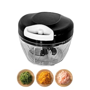 Triturador E Moedor Manual Alho Cebola Temperos Fruta 500Ml
