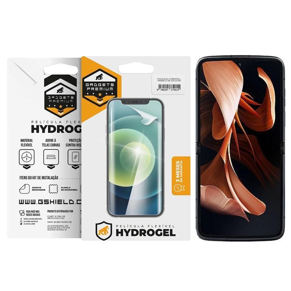Película Para Motorola Razr 2022 - Hydrogel Gamer Fosca - Gshield