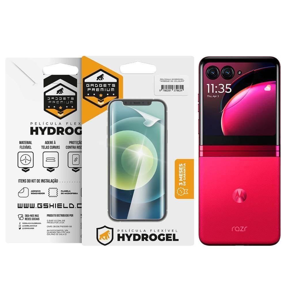 Película Para Motorola Razr 40 Ultra - Traseira Hydrogel Hd- Gshield