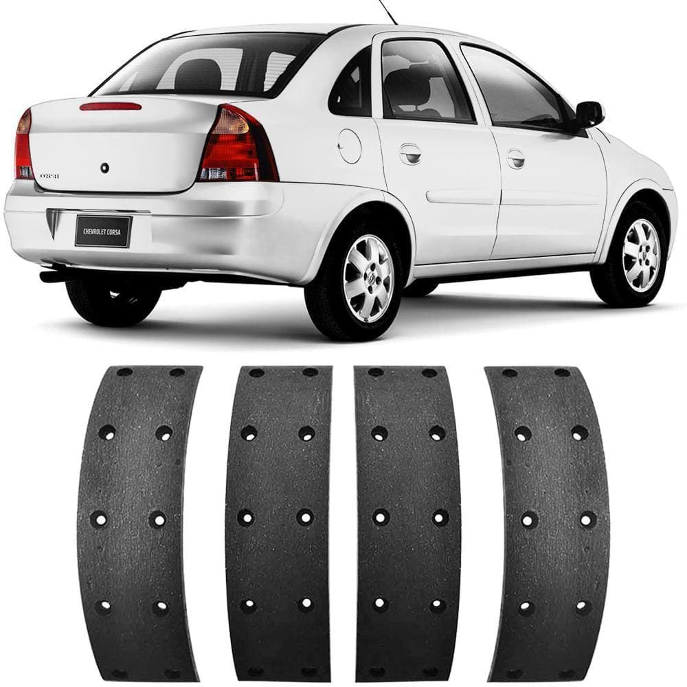 Lona Freio Chevrolet Corsa 95 a 2006 Traseira Fras-le CB55