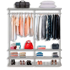 Guarda Roupa closet aramado sem portas CLR285 - 1,90m BR